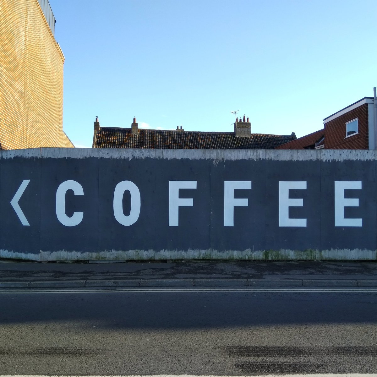 Love this big and bold signage for <a href="/Greysealcoffee/">Grey Seal Coffee</a> on Wells-Next-The-Sea quay. #butfirstcoffee #coffee #coffeedrinker #wells #greysealcoffee #northnorfolk #signage