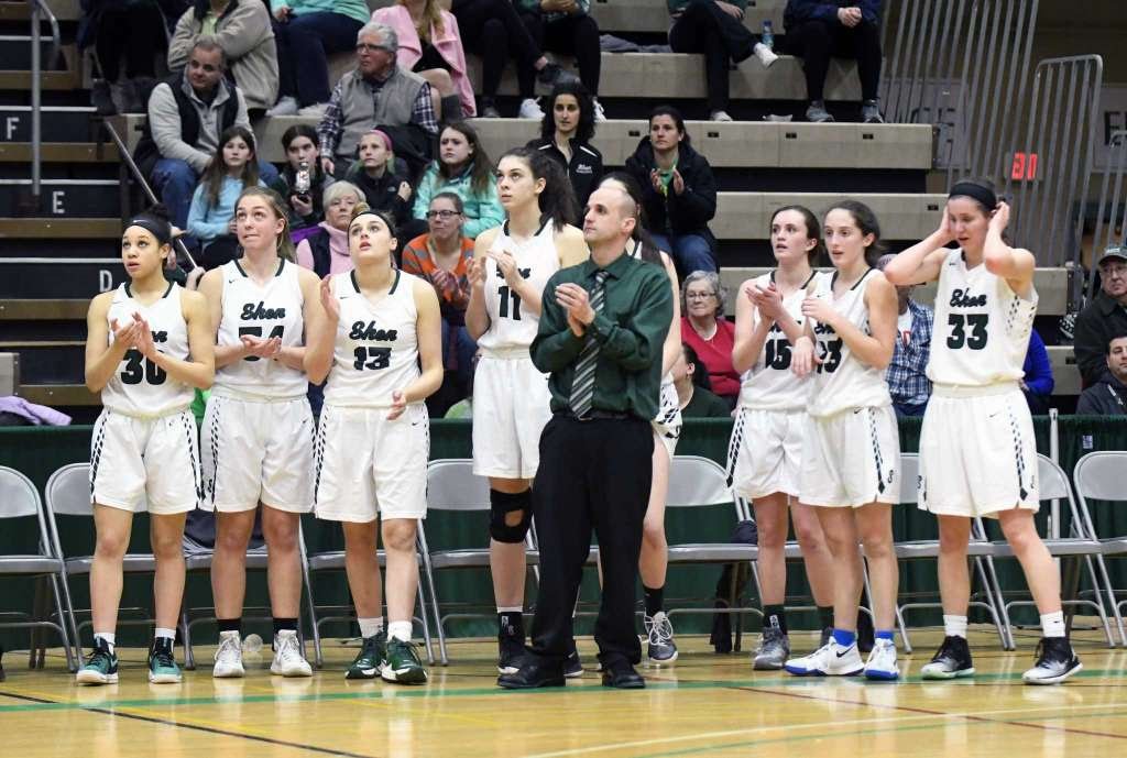 BBallWallSt's tweet photo. #BBWS Prep
Congrats to the @ShenGirlsHoops Seniors and the rest of the team on a great season @ShenHoopsCoach Joe Murphy Class Act, GREAT players
#SYTS2018 vs @srdsgbb great game & Henry Co HS (GA) @HenryCoHigh_AD https://t.co/TwgJetviYO