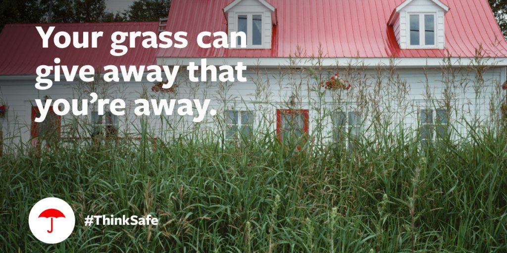 Is your house advertising that you’re away on vacation? 9 tips to help keep your home secure: tkpl.us/amk7c #ThinkSafe