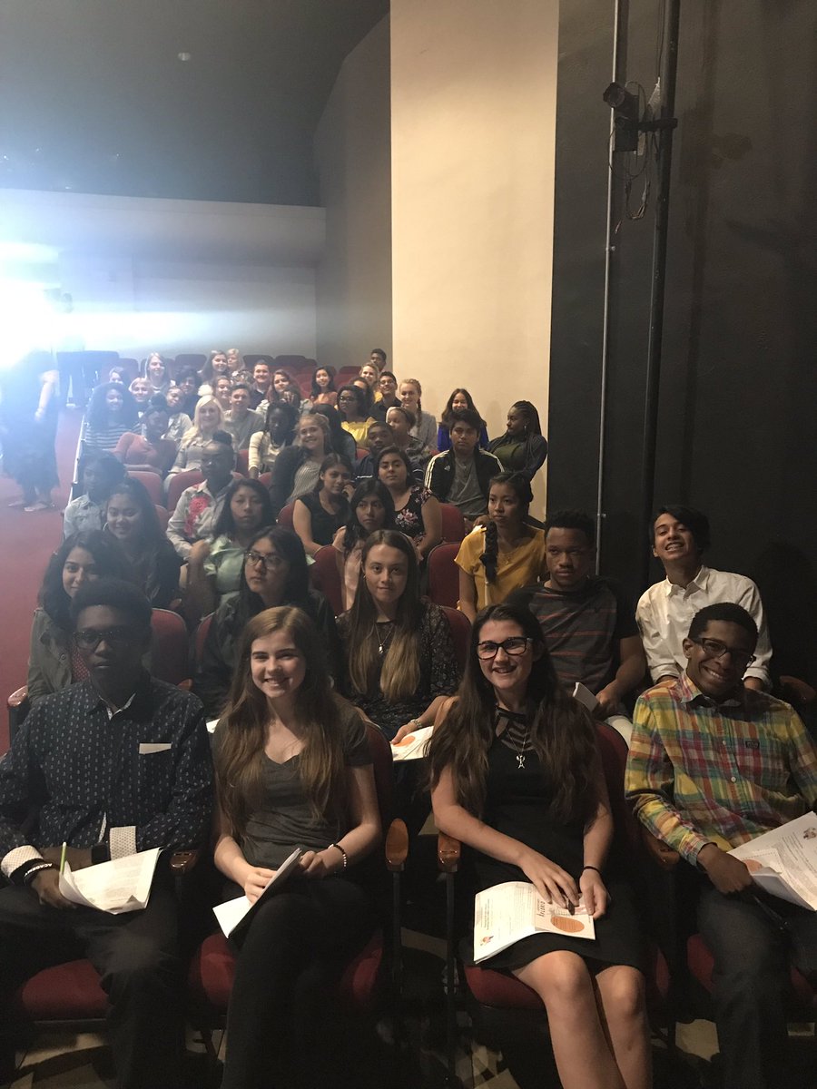 MHSMulberryFL's tweet photo. Panthers attend the @LakelandChamber Leadership: Finding your Purpose at Lake Mirror Center! @PolkSchoolsNews @BrilliantCFES https://t.co/iBHpwUAyQF
