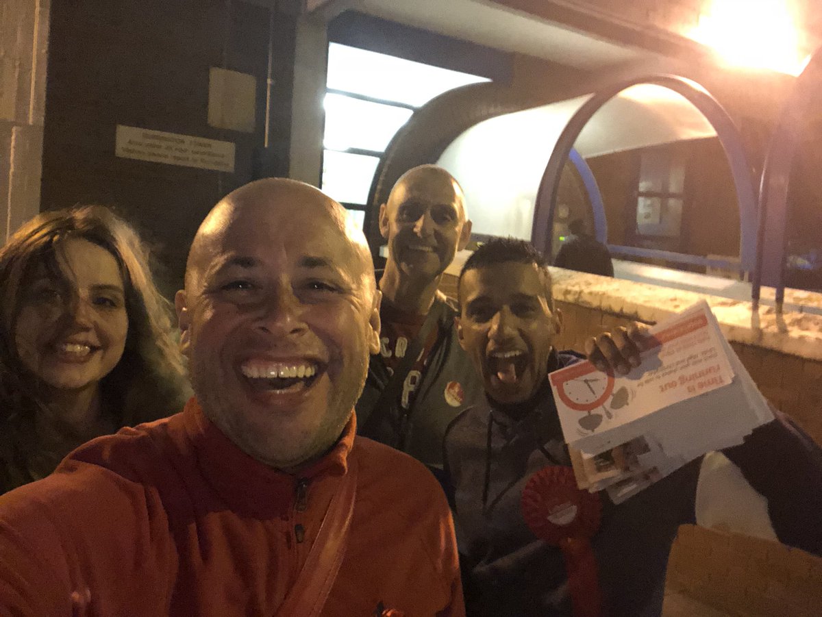 DLWellbelove's tweet photo. Still working hard #betterfairerlambeth #votelabour #election2018 polls close at 10pm https://t.co/swrDnbA9ml