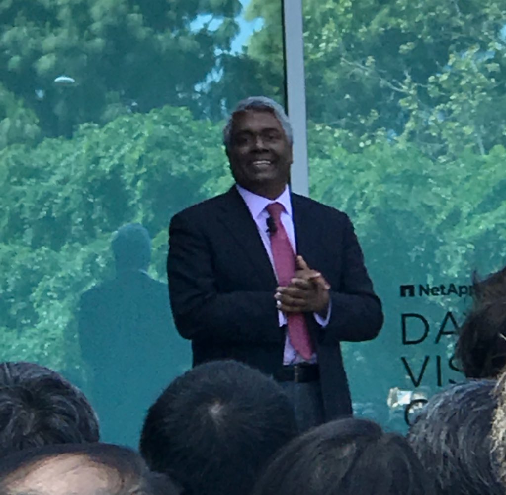 NetApp's tweet image. We’re excited for the grand opening of the #NetAppDVC with our execs and employees at HQ in Sunnyvale!