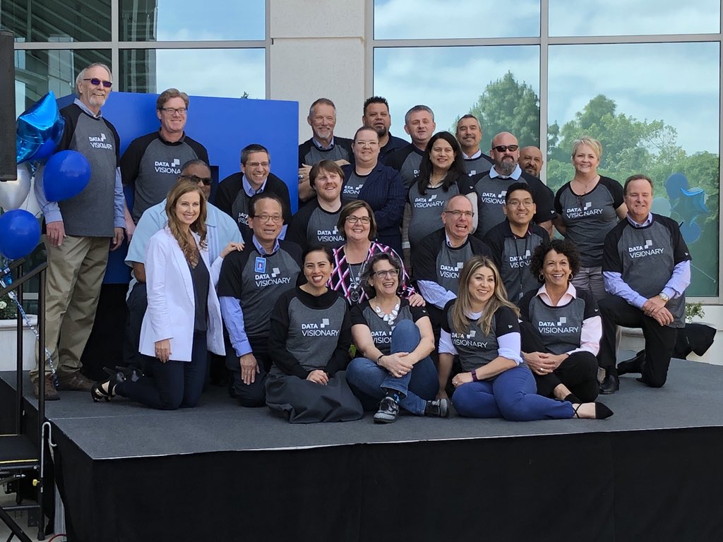 NetApp's tweet image. We’re excited for the grand opening of the #NetAppDVC with our execs and employees at HQ in Sunnyvale!