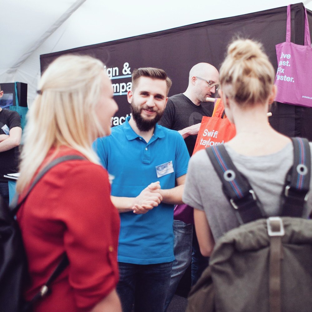 nickstamat's tweet image. Proud to take part in today&apos;s #Teconomy job fair at #TUgraz! #Parkside #BetterTogether