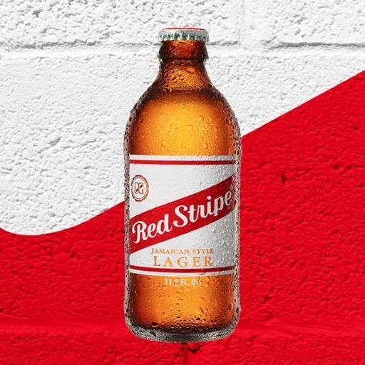 NorthStarGP's tweet photo. Red Stripe has not changed their #logo since 1928. #FunFactFriday #nsgp #design #brandrecognition #graphicdesign https://t.co/P1Jscgaypy