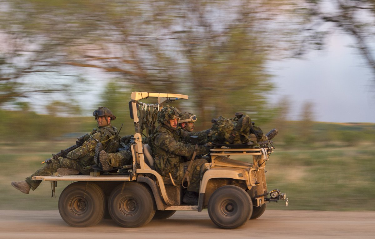 CanadianArmy's tweet photo. A series of projects under #StrongSecureEngaged will establish a Light Force capability, capable of deploying on shorter notice, and to deliver decisive and enabling effects rapidly. https://t.co/gubOpWntM4
