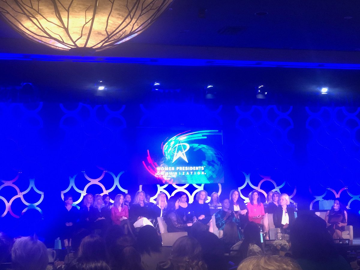 reneewfraser's tweet photo. “Every three years, hit re-set. Re-examine where you are and where you want to be 3 years later” #WPODisrupts #50FastestGrowing @WomenPresidents @PhyllisNewhouse https://t.co/hNqgf0w3ly