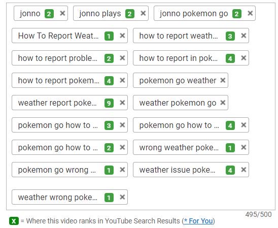 Search placement is yummy 😋 #youtubelife