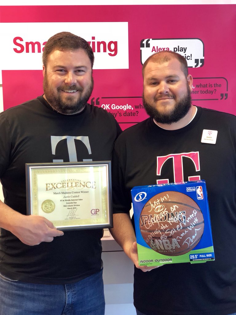 DutchWermuth's tweet photo. Congrats to Justin Caddell for winning the Growth Tier March Madness contest and getting promoted to a high volume location in our division! Excellent work Sir! #GPGF @adrianayperales @JoshDavisGP @JohnLegere @JonFreier @bnash001 @MrDennisJones @markwirtz7 @Rory_Steppling https://t.co/qxoQ07vTcv