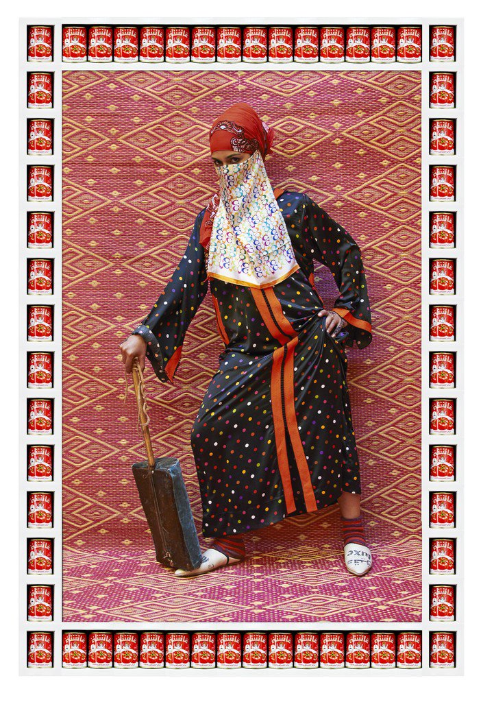 Hassan Hajjaj (British-Moroccan artist, b. 1961, Larache, Morocco, based in London, United Kingdom), Marmouche, 2012 #morocco #uk #art