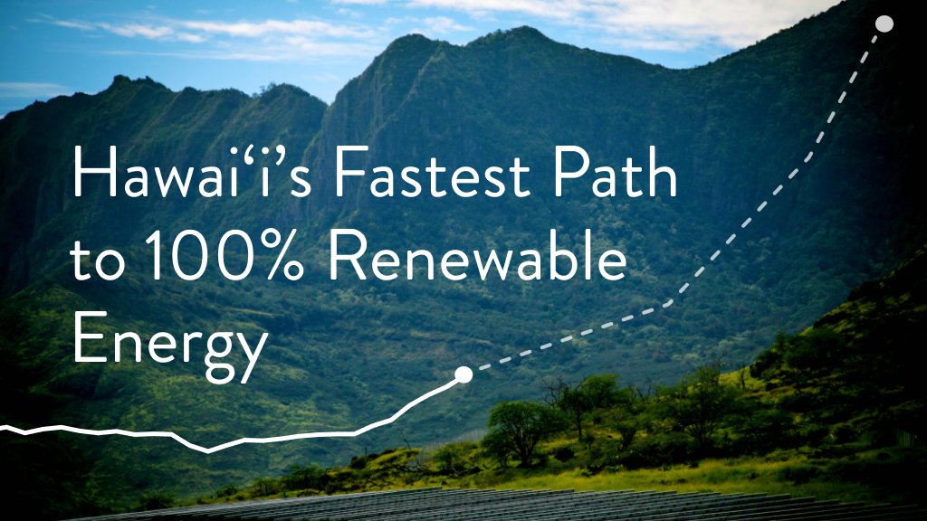 EmCollective's tweet photo. Last week @GovHawaii signed a bill that transforms how utilities get paid to incentivize affordability & use of renewable energy. Legislation like this is the fastest path to 100% renewable energy. @elementalexcel #TranscendingOil https://t.co/jdTT4DVgRy https://t.co/7X4qS0Pmlo