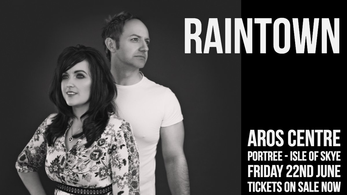 raintownmusic's tweet photo. #ISLEOFSKYE We are live in #Portree on Friday 22nd June @arosskye Tickets #OnSaleNow > https://t.co/pXpsUrDwJ5
#whatsonskye #tour #skye #liveinskye https://t.co/0Tvv5NTjX2