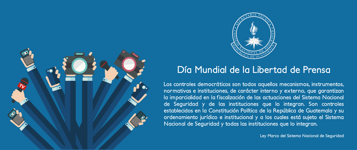 STCNSGT's tweet photo. "Una prensa libre, pluralista e independiente es un componente esencial de toda sociedad democrática", Asamblea General ONU, 1991. #LibertadDePrensa https://t.co/fZPDZB7w6m