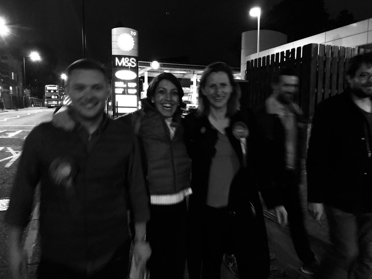 CllrSimonHogg's tweet photo. Working for every last vote with Rosena &amp; Nightingale candidates Henry &amp; Rebecca https://t.co/ZcQI5H6ksU