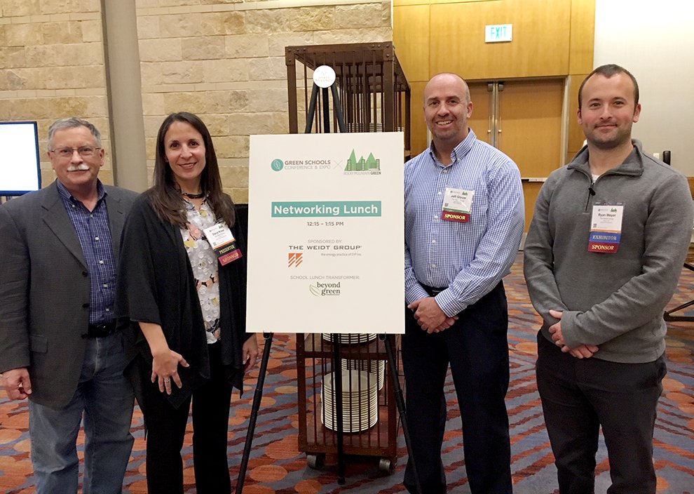 A fantastic day at @greenschoolscon #GSCE18! What will tomorrow bring? We can't wait to find out and hope to see you there! Plan to join us for "Meeting of the Energy Minds" at 10am @USGBCColo #RockyMountainGreen #energyefficiency register.greenschoolsconference.org/2018/program/d…