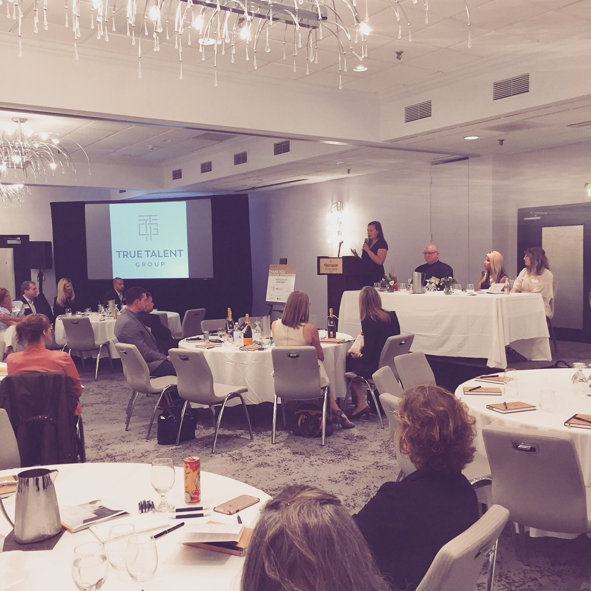 truetalentgroup's tweet photo. Our favorite topic: tackling today's talent challenges!
Thank you, Brandy Ward from @caclosets for moderating!
So thankful to have experts like Lisa Hession from @CollegisEdu, @EdHuerta1 from @carmichaellynch & and our very own Jill Langevin from our team!
#TTGSummit https://t.co/pXpjQ5wfJr