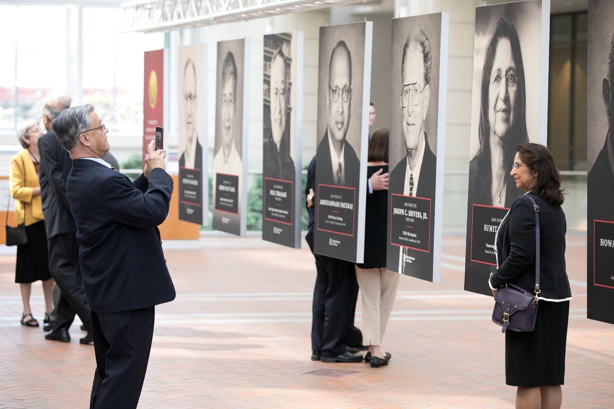 uspto's tweet photo. #USPTO Dir. Andrei Iancu welcomed all inductees to the #NIHF museum for the Illumination Ceremony on May 3. Watch the live stream at 7 pm ET by @InventorsHOF tonight to see the 2018 inductees honored for their #inventions. https://t.co/piuQHCjp1W