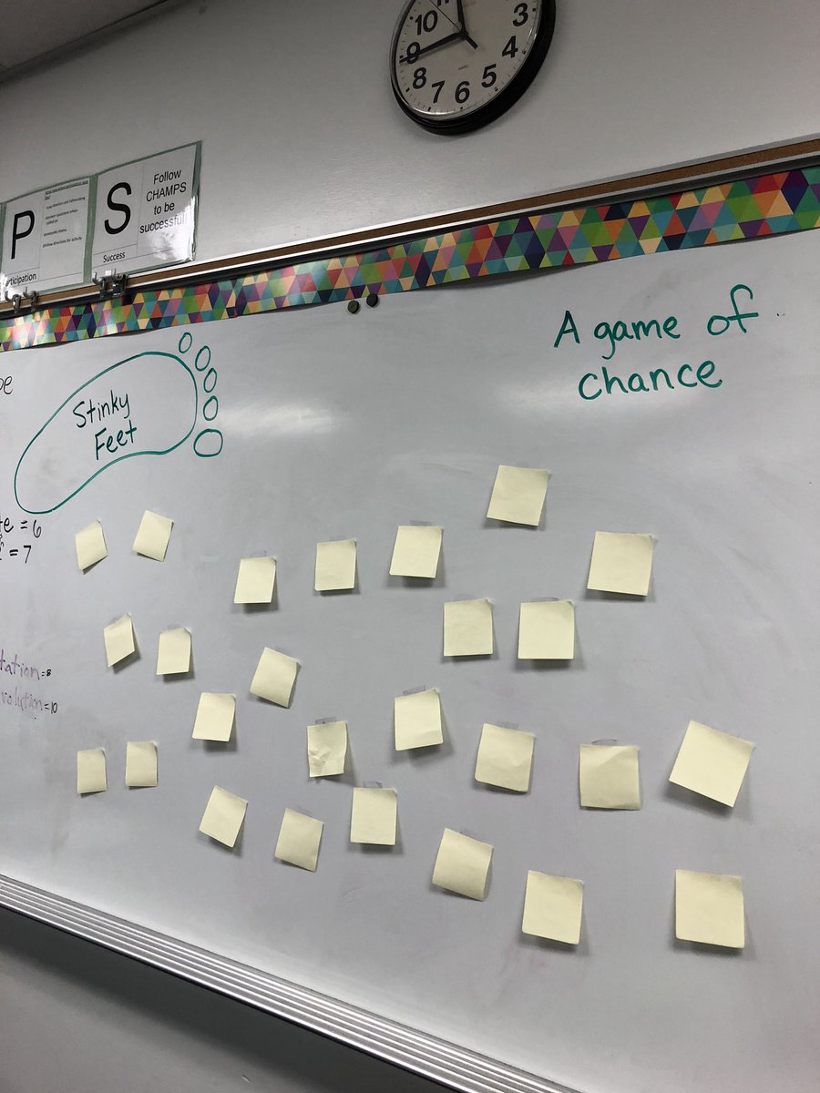 TeacherLTepe's tweet photo. Do YOU have stinky feet? #studentengagement #1MidwayScience #woodgatemagic @woodgatemisd https://t.co/ZbKD7ngTl3
