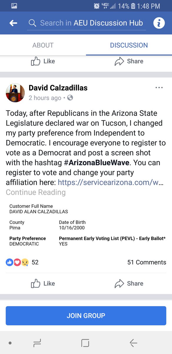 ModernVaqueros's tweet photo. Classy #Aeu you're supporters are telling underage kids to commit voter fraud and said kid claims he has already don it 10 times. #staclassy #redfored #purpleforparents https://t.co/pupg7tWvaW