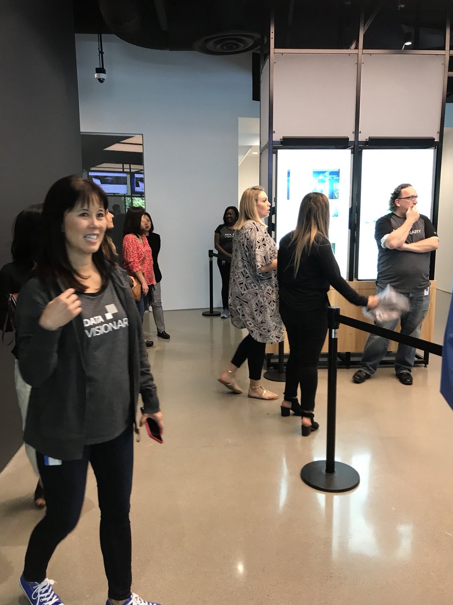 NetApp's tweet image. Getting a tour of our new #NetAppDVC