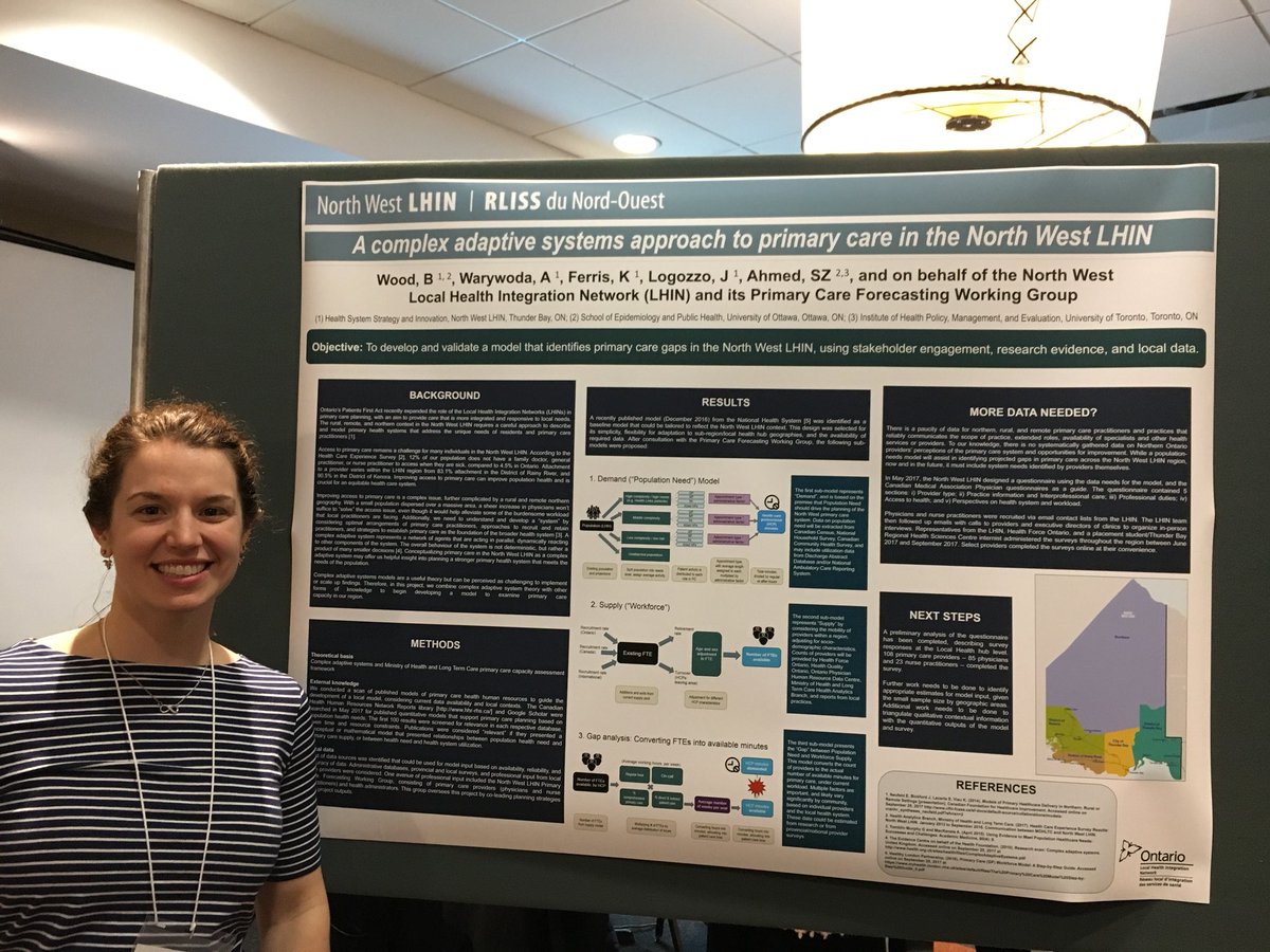 Nicola_McCleary's tweet photo. @BrianneJW0, PhD student with @TOH_CIR @uOttawa_SEPHPM presents a novel approach to primary care in the North West LHIN in Ontario @tutor_phc #tutor2018 @NorthWestLHIN https://t.co/0HUkrmZt3E