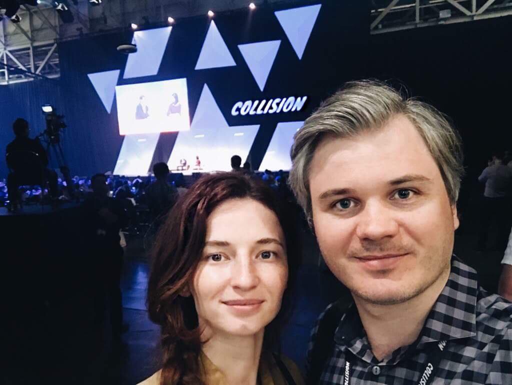 X1Group's tweet photo. Wrapping up the @CollisionHQ. It was truly amazing, guys! Had a great time meeting you all and listening some awesome onstage experiences. Looking forward to the next #CollisionConf in Canada.
#Collision2018 #collision18 #development #startups #business #x1group https://t.co/omImpy2uhi