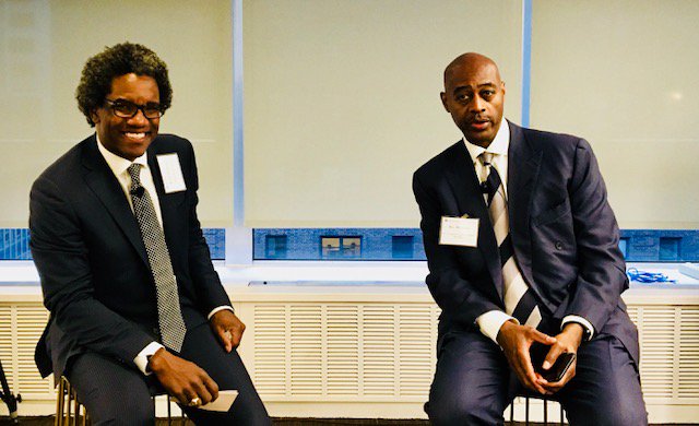 Nanettea3's tweet photo. Great Spring MRAI event last week.  On behalf of sponsor Greenberg Traurig, LLP and MRAI, special thanks to our keynote speaker Ray McGuire, Global Head of Corporate and Investment Banking at Citigroup and fellow MRAI executive officer, Keith Wofford for hosting. https://t.co/DhKGJlr4aK