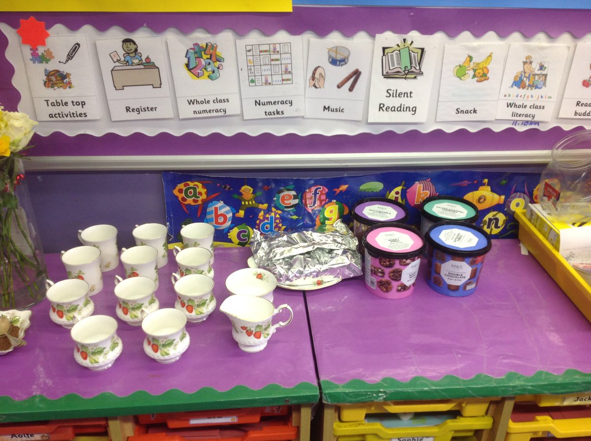 KClarke228's tweet photo. Sensory stations and tea parties and dinosaurs, oh my! β¨βοΈπ Already missing all of the play-based learning fun in Primary 1 during my last placement! #pgceyear #playbasedlearning #outdoorlearning https://t.co/Vagu0zKhMY