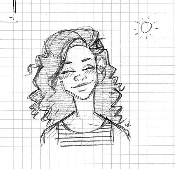 heymolls's tweet photo. it's cloudy today but sun is on its way #bluelinerscomic https://t.co/tiN4FUEj0B