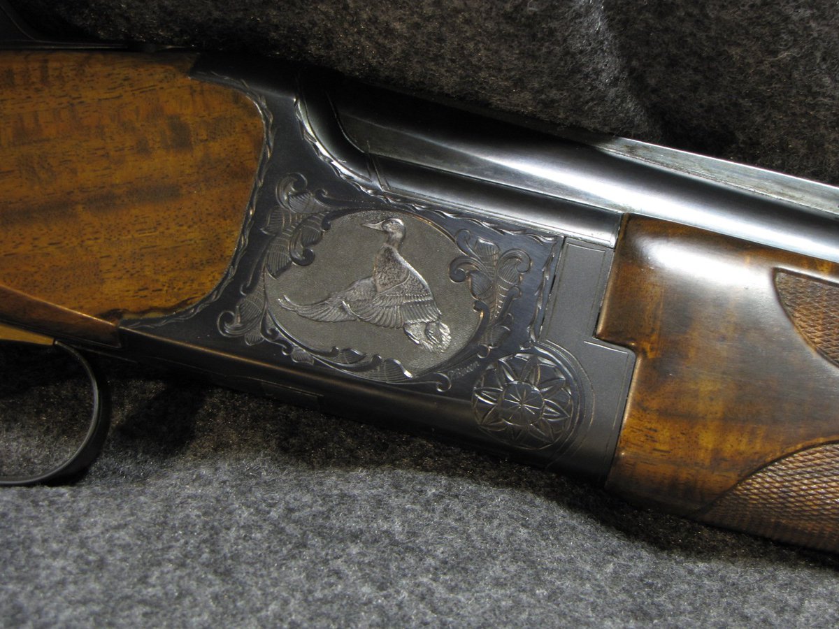 FirearmEngraver's tweet photo. Picture 2 in a series #Biesen #hunting #art #craftsmanship #shotguns https://t.co/RXGvfKeIP7