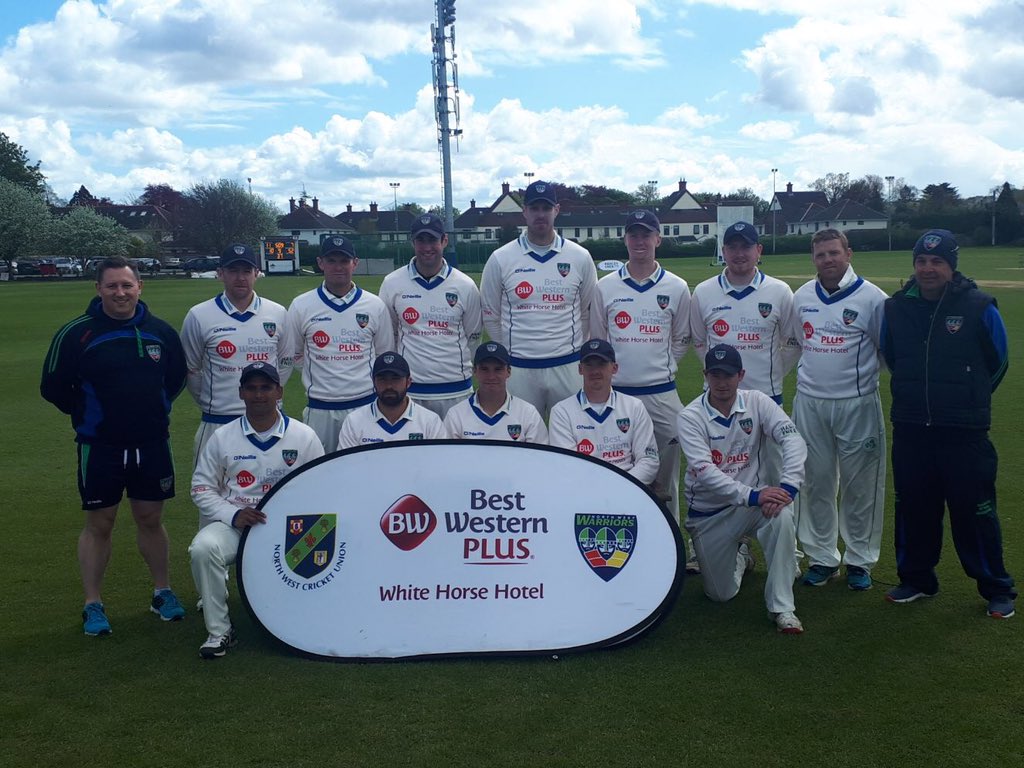Great battle between <a href="/NWCU_Warriors/">North West Warriors</a> and @LCU_Lightning to start IP series. Thanks <a href="/pembrokecricket/">Pembroke CC</a> as superb hosts!