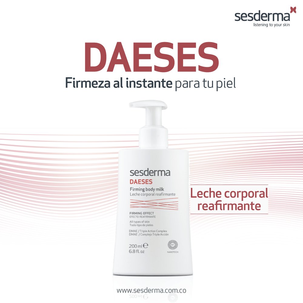 SesdermaCol's tweet photo. La flacidez es una característica muy común en nuestro cuerpo y podemos controlarla gracias al ejercicio y, ¿Por qué no complementarla con el producto ideal? #DAESES leche corporal reafirmante consigue una piel más ¡Firme, elástica y tersa al instante!
https://t.co/r7F8h2LIIS https://t.co/jJlV12qCGa