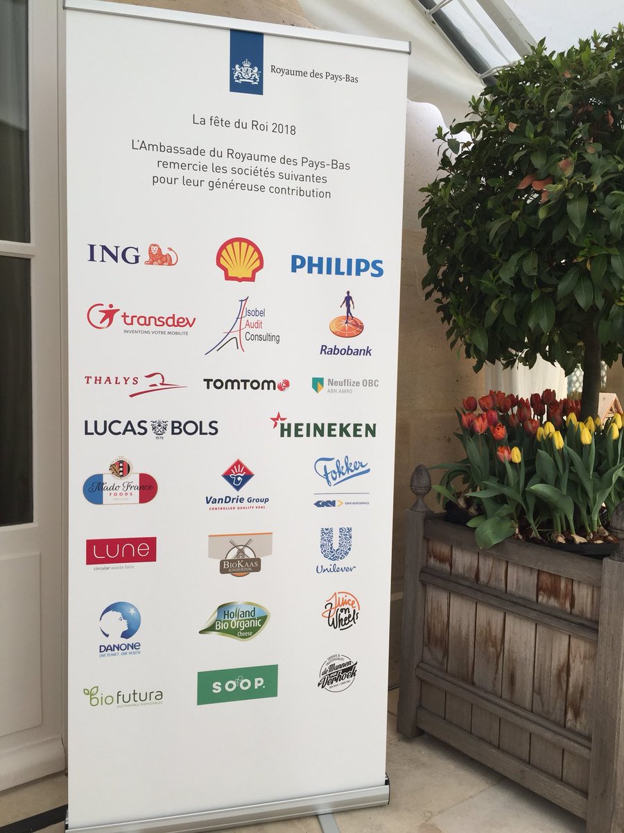 Koningsdagreceptie op NL residentie met thema #NLcirculaire economie met dank aan oa  <a href="/JuiceOnWheelsNL/">JuiceOnWheels</a> voor vers geperste jus d’orange op basis van zonne-energie en SOOP zeepjes van sinaasappelschillen <a href="/AgroBericht/">AgroberichtenBuitenland</a> <a href="/BioBasedEconomy/">BioBased Economy</a>