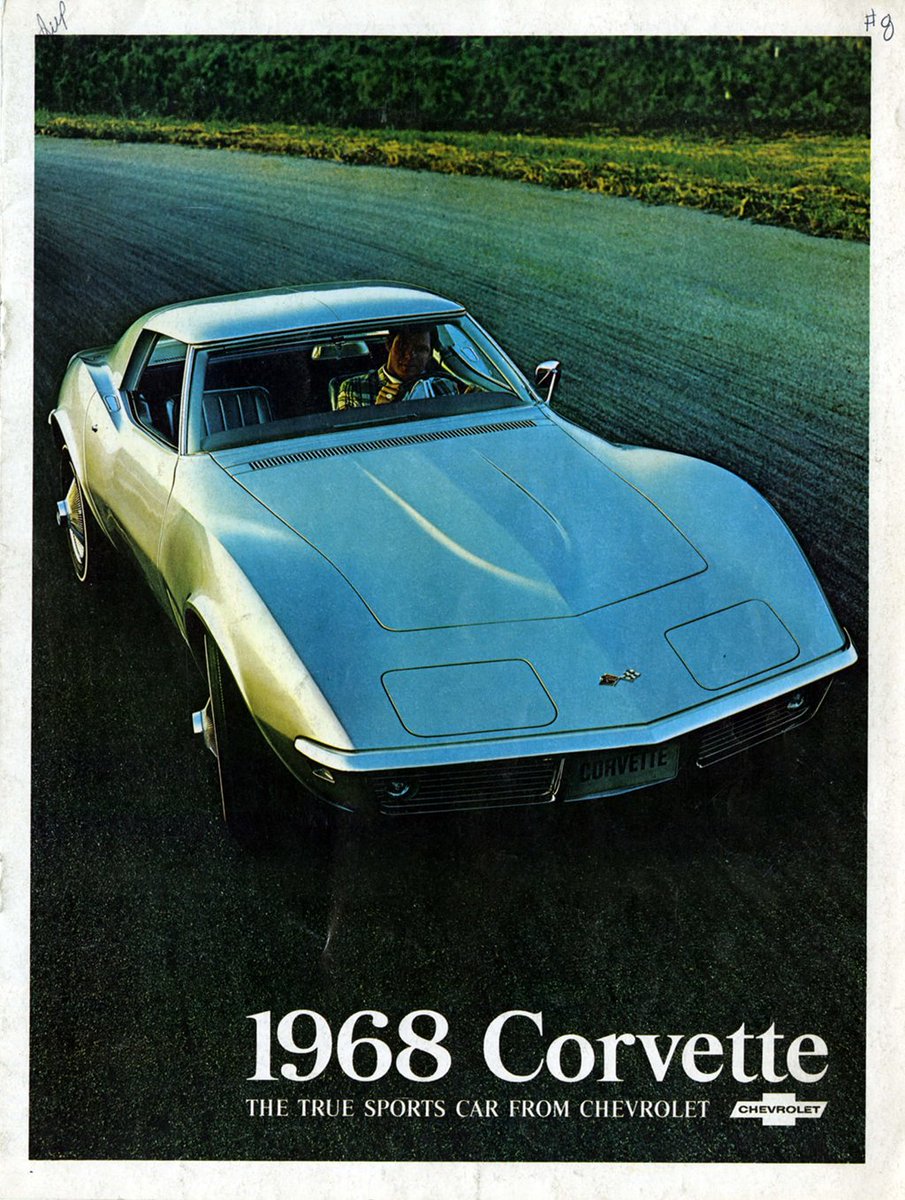 vettevues's tweet photo. The 1968 Corvette is celebrating it 50th Anniversary.  Check out the 1968 Corvette Brochure on our blog https://t.co/koLTNXgEwp   #Corvette #1968Corvette #VetteVues https://t.co/OIIprutAvb