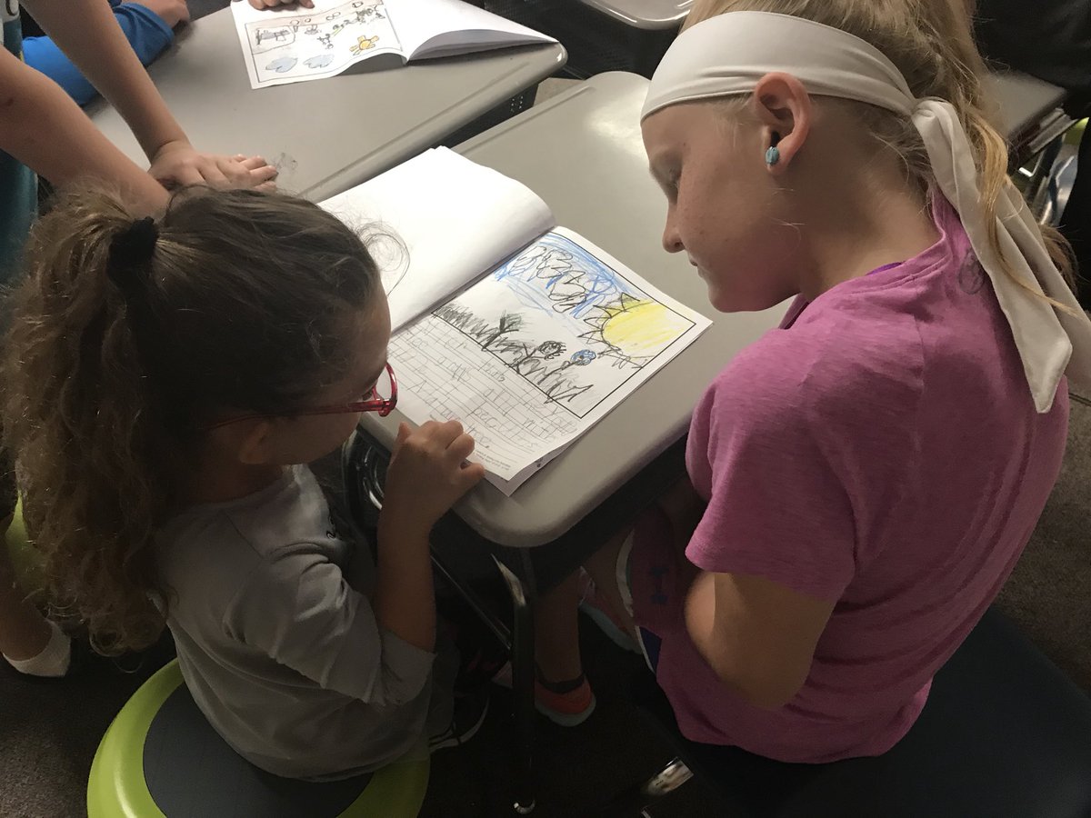 mlrmrsk's tweet photo. Kindergarten “book buddies” reading their plant books to us‼️#elaunit@meadowlarkproud https://t.co/nyr2BqIYWD