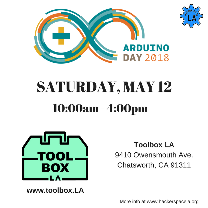 arduinoclasses's tweet image. Join us for Arduino Day in Los Angeles 2018!!! 
✏ Register your project: buff.ly/2jrIfKh  
🎟 Get your free ticket: buff.ly/2jofjmh  
💻 Check out the agenda: buff.ly/2Kydbod  
#arduinoday2018 #arduinoday #ArduinoDayLosAngeles
