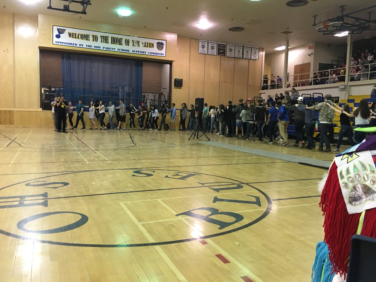 OHS_SRC's tweet photo. Thank you to all who participated in today’s assembly today!! Great to be able to celebrate First Nation culture at our school! #culturehere https://t.co/66cE4c0mcV