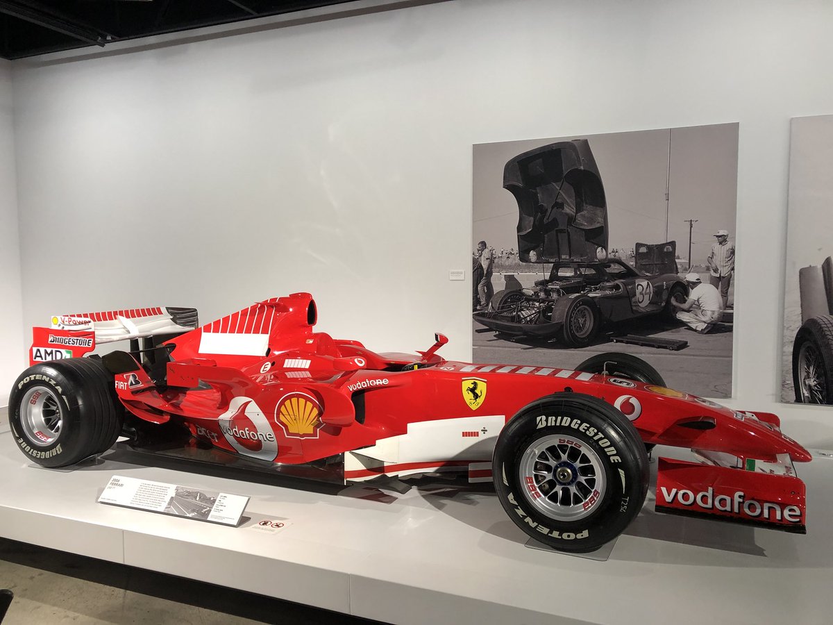 petergrossman's tweet image. @SaveFormulaOne now this is a proper @F1 car. @ScuderiaFerrari #nohalo @Petersen_Museum