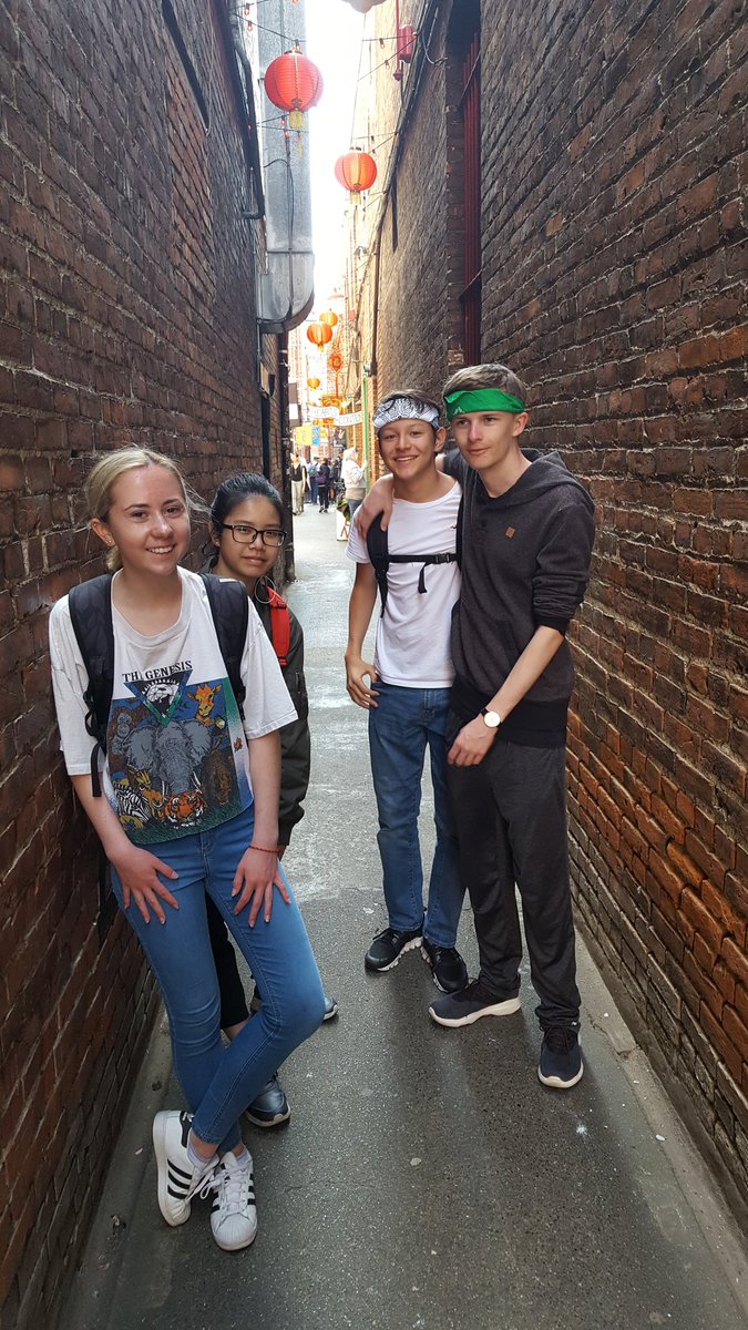 Busy morning in Victoria - gear check and a walk through Fan Tan Alley. We are ready to head out kayaking tomorrow! <a href="/PickeringColl/">Pickering College</a> #OutdoorEd
