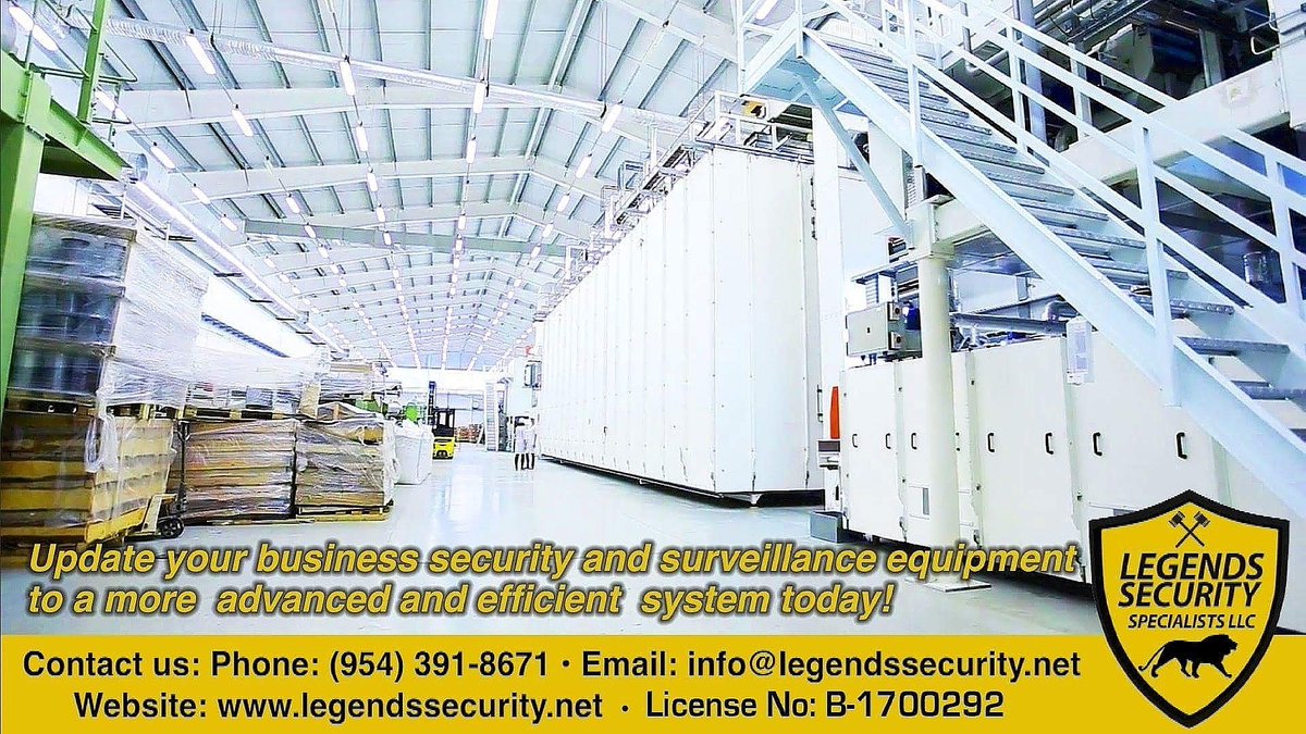 Contact us:
Email: info@legendssecurity.net
Phone: (954) 391-8671
Website: legendssecurity.net
License No: B-1700292
#legendssecurity