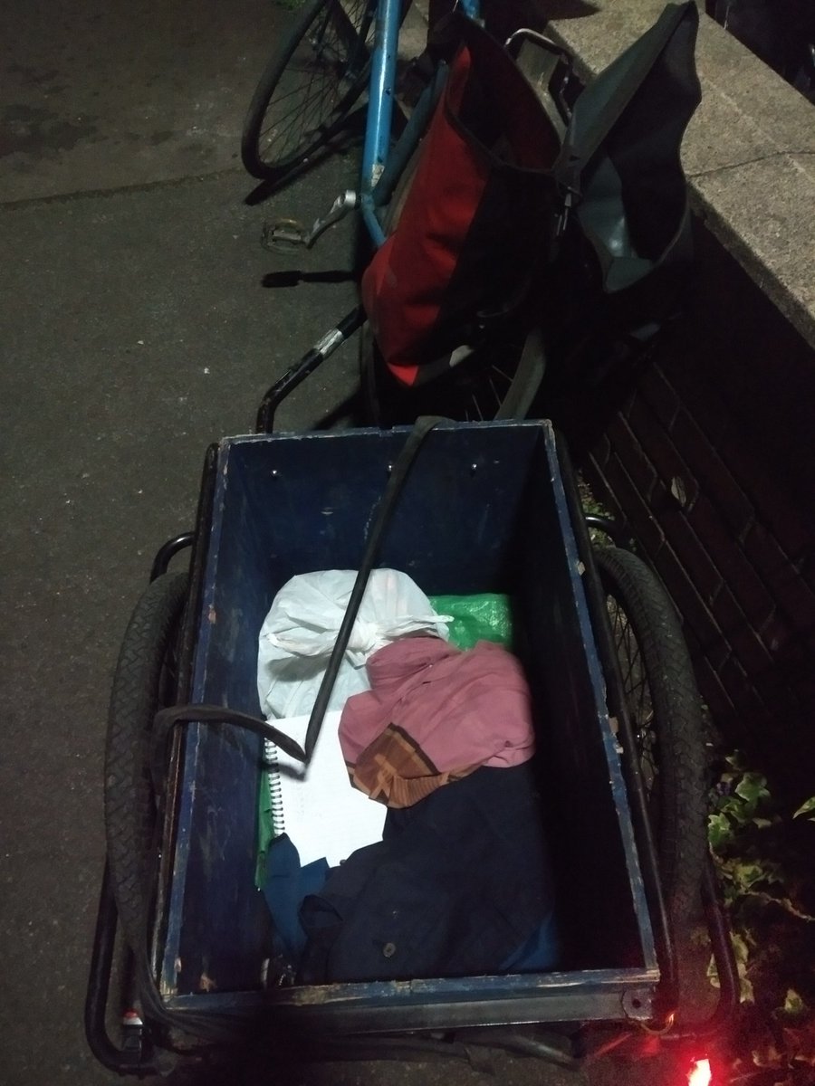 Lets_getcycling's tweet photo. So was going to show you my bike trailer full of the ballot box with all the lovely votes in it but for some reason @StockportMBC have said cycling is not a safe way to transport the ballot box My bike is road legal & the trailer secures all the contents #bikesatpollingstations https://t.co/2VDJ4rM6qt