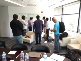 s_pamidala's tweet photo. Time for the #IBMGarage  #architecture workshop with #merlin_intl..  Great collaboration and mutually agreed upon architectural outcome.. thank you #merlin_intl.  Can’t wait to see the next phase of  #mvp buildout on #ibmcloudprivate https://t.co/Udpgalb4qo