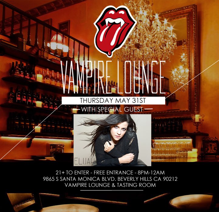 YesIAmElijah's tweet photo. Come join me at the #VampireLounge🍷, May 31st, at 8pm. I will be performing a full show with all original music. 🎶 https://t.co/IXIYvaUQBl