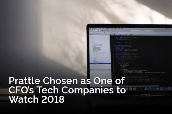 prattledata's tweet photo. Prattle is proud to be included on the @cfo list of 20 “Tech Companies to Watch” this year! https://t.co/BeFHVsnN0I #startup #fintech #cfomagazine https://t.co/BYdk0dloon