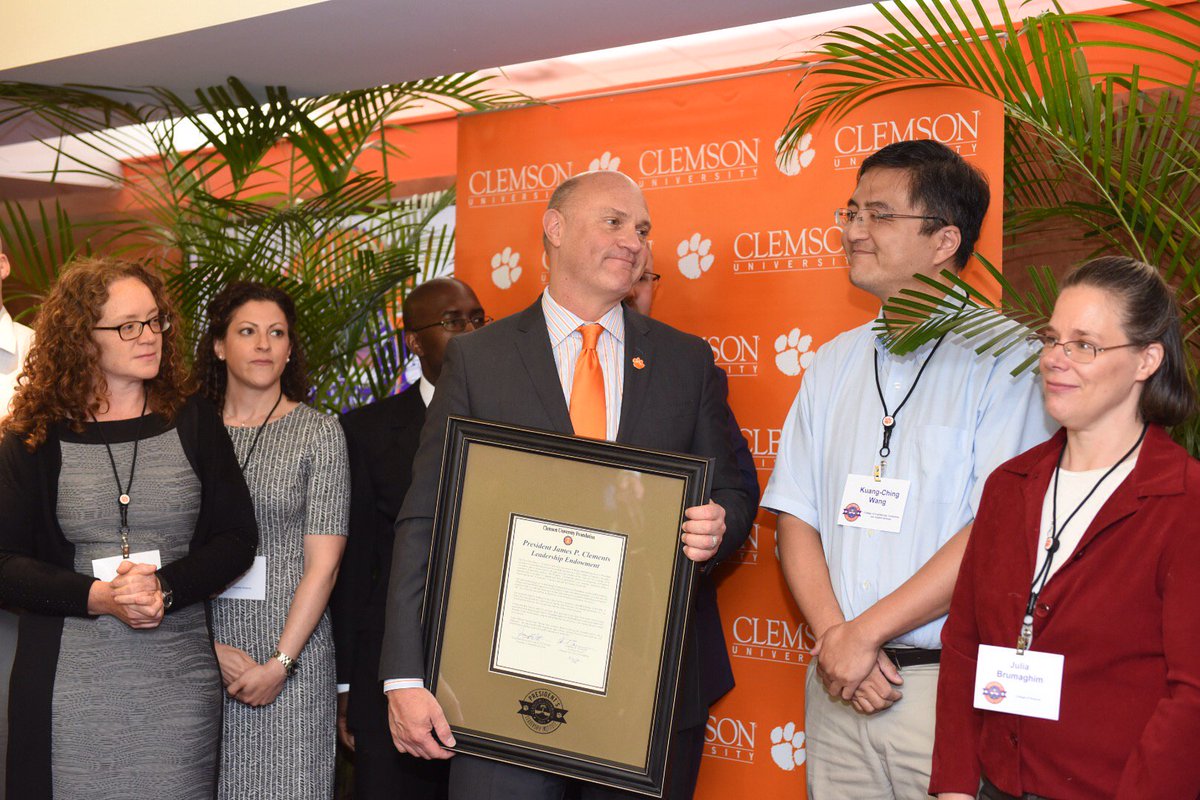 Congratulations to the outstanding faculty and staff who completed the President’s Leadership Institute this year! Your hard work makes #Clemson a better university!