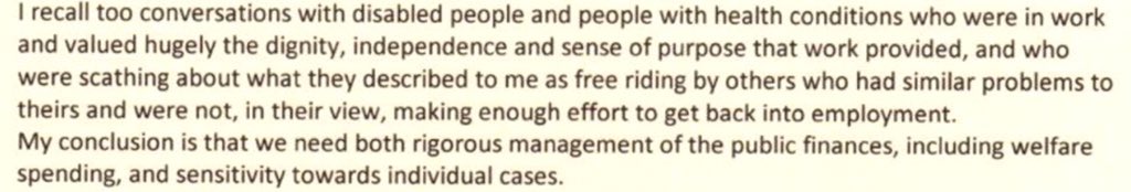 STILLTish's tweet photo. #bbcqt a reminder that David Lidlington was an ambassador for an MS charity when he voted for #ESAcuts. He was called to account and this was how he defended himself. Pitting disabled against disabled. MS is variable & invisible so this statement is ignorant & reprehensible https://t.co/XEK04uISOW