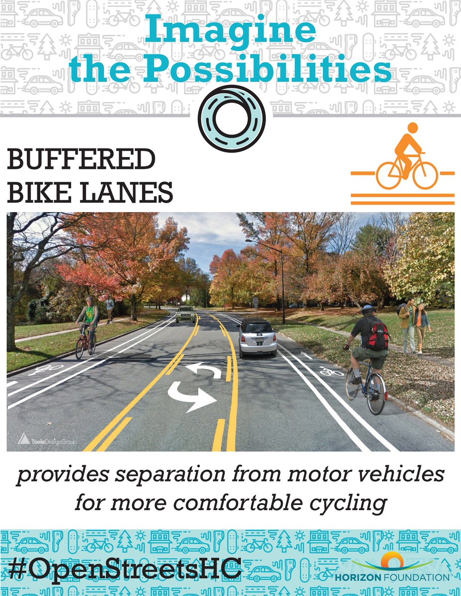 tooledesign's tweet photo. We're ‘imagining the possibilities’ for Tamar Drive today at Open Streets Howard County with @thehorizonfound. Test out a new trail crossing, buffered bike lanes, and a floating bus stop. Join us this afternoon: https://t.co/xq1CbtIKVA @HoCoGov #OpenStreetsHC https://t.co/ej8eaa2cLR