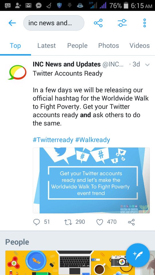 chrizkalero's tweet photo. Ready na ba ang Twitter account nyo, make this trend
#WalkReady #WorldWideWalk https://t.co/Htr3Kq8tx3