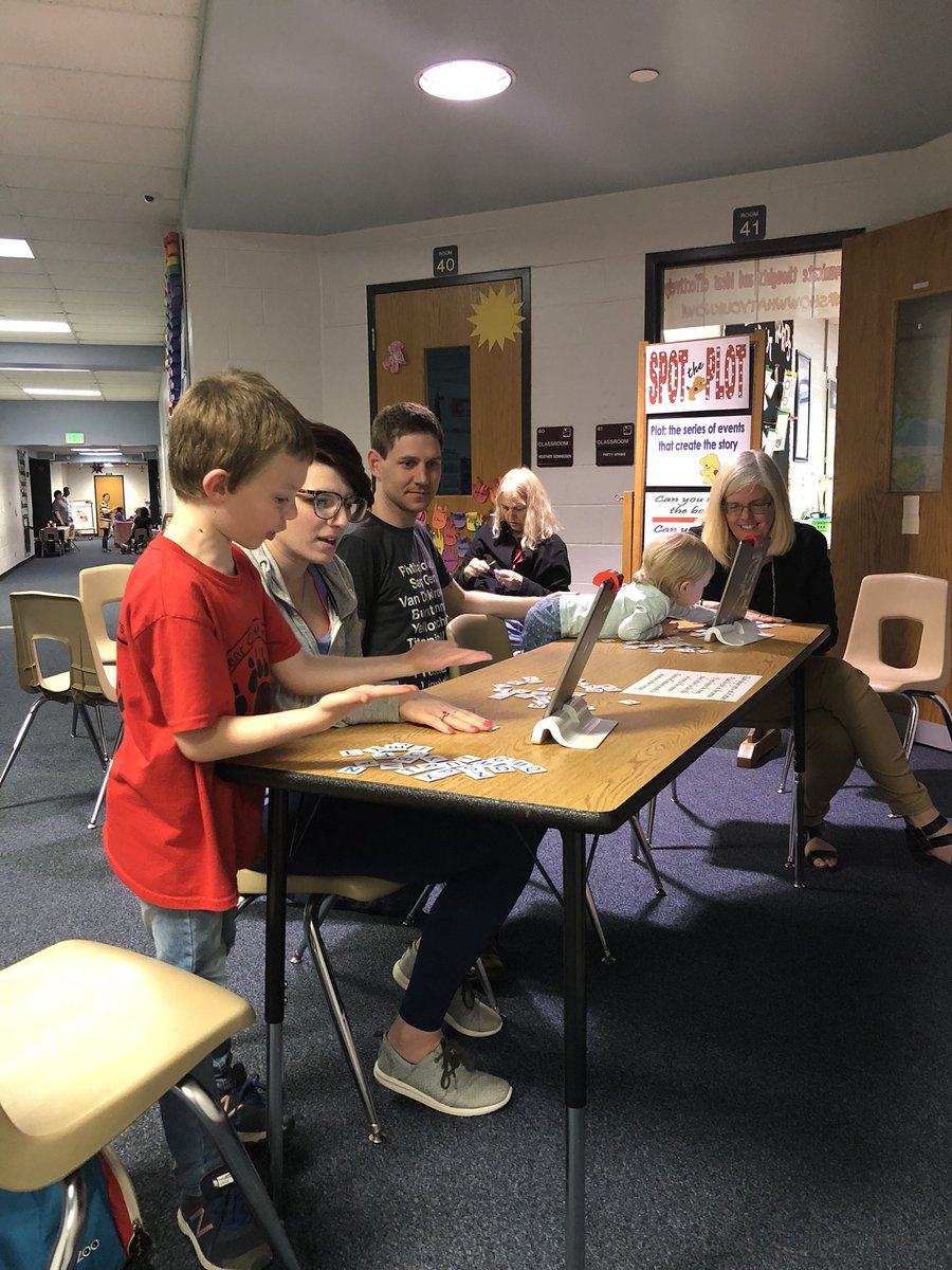 OESBears's tweet photo. OES Literacy Night in action!  More pictures to follow!  Come join us! https://t.co/ibjrm02sLN