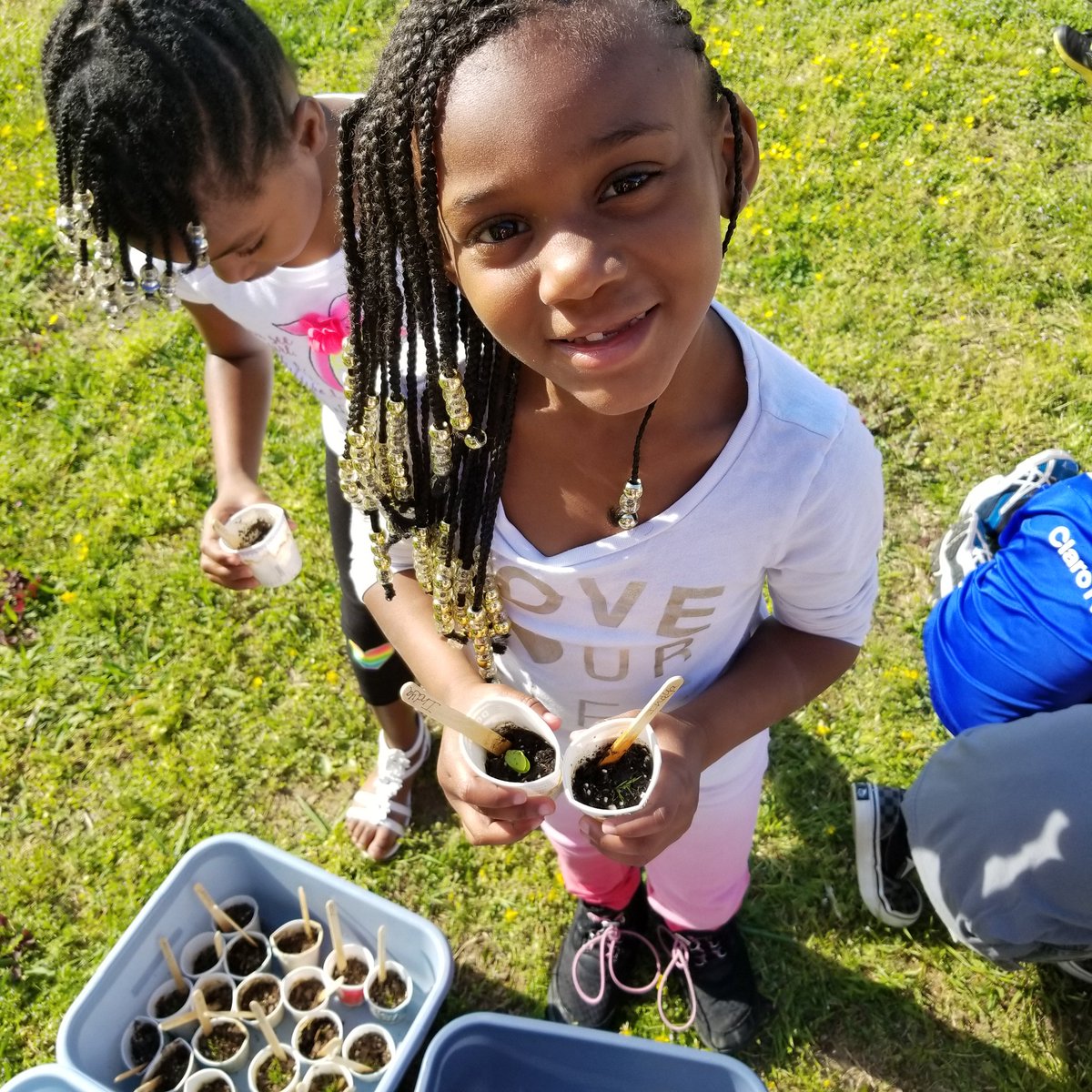 LAM8791's tweet photo. Our kindergarteners love to garden!#alantonastros https://t.co/wWQ54x4FBc